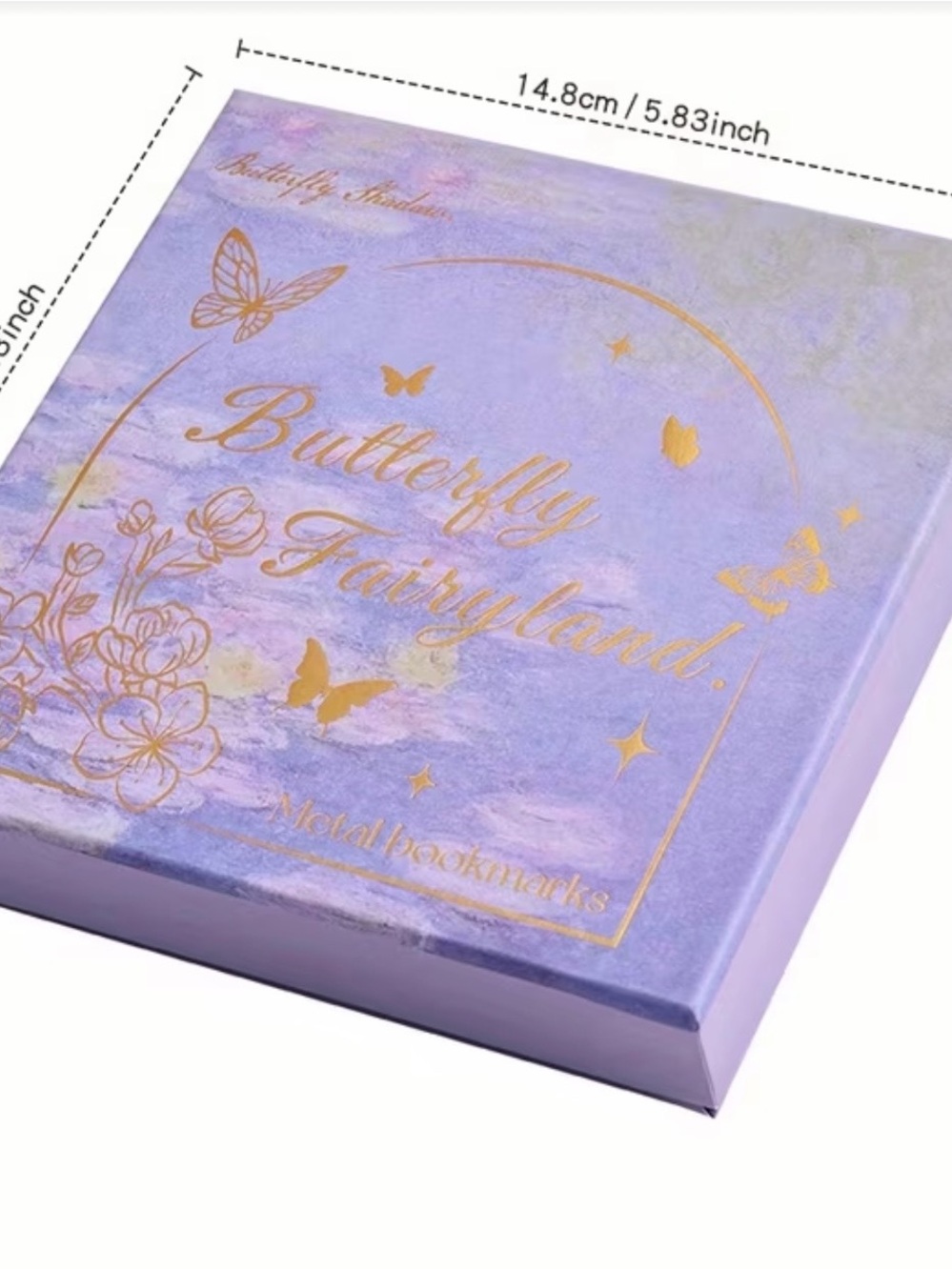 Butterfly Fairyland Luxury Metal Bookmark in Dreamy Gift Box - Picture 8 of 8